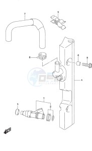 DF 40A drawing Fuel Injector