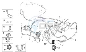 Nevada Classic IE 750 drawing Fuel vapour recover system