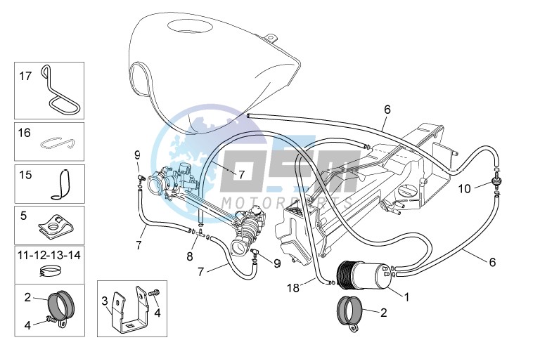 Fuel vapour recover system