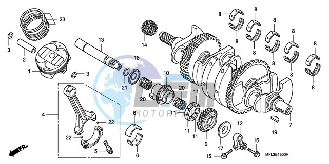 CRANKSHAFT/PISTON