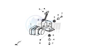 MAXSYM 600I ABS drawing ABS CIRCUIT REGULATOR