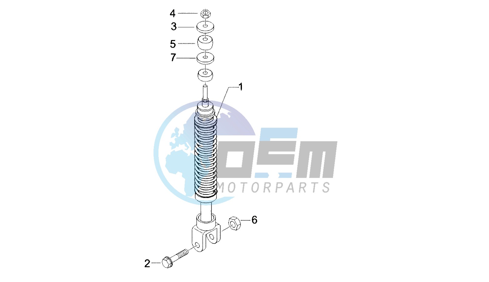 REAR SHOCK ABSORBER