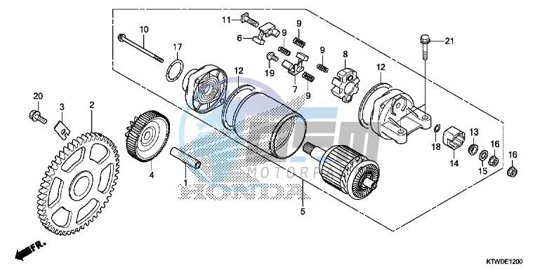 STARTING MOTOR