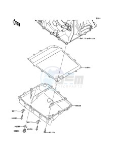 NINJA ZX-10R ZX1000D7F FR GB XX (EU ME A(FRICA) drawing Oil Pan