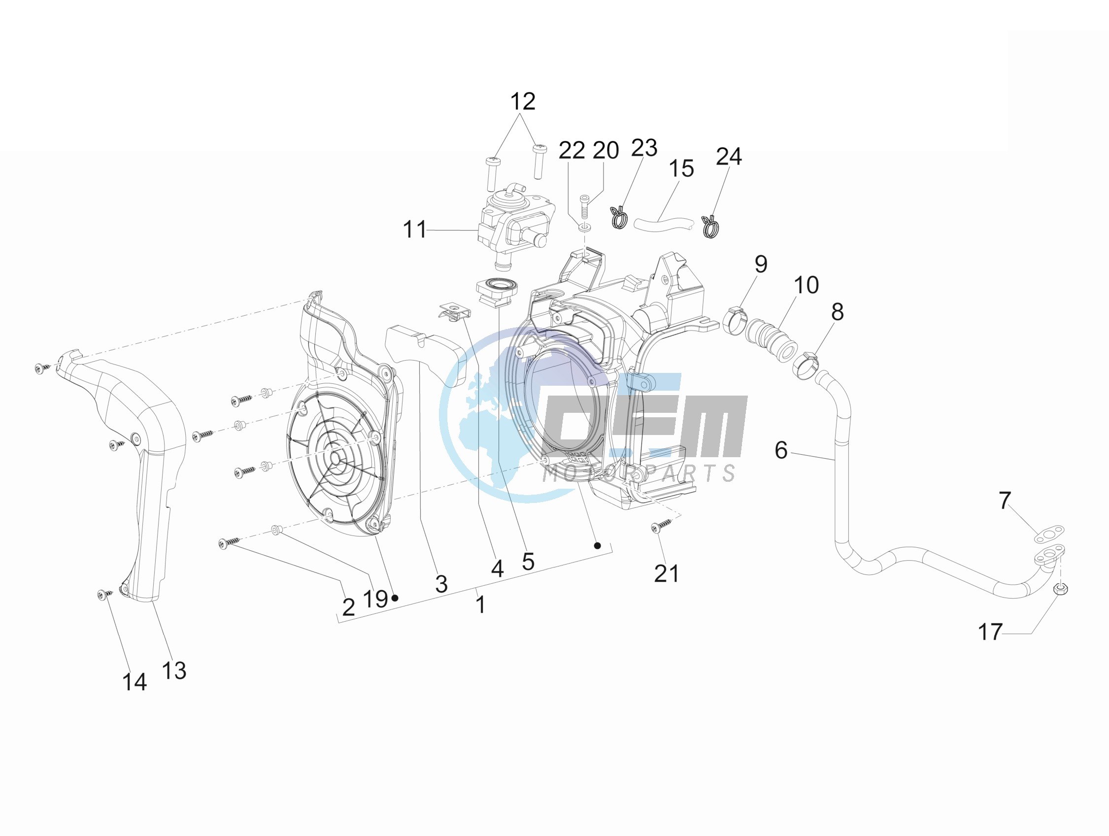 Secondairy air box