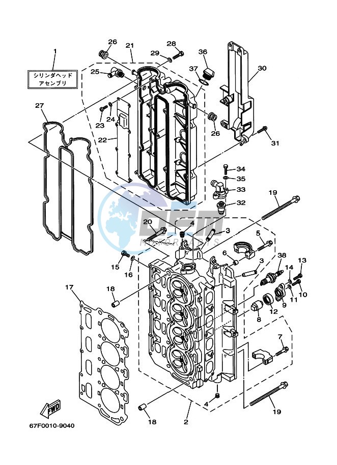 CYLINDER--CRANKCASE-2