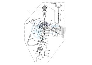 ATV 400 drawing CARBURETOR