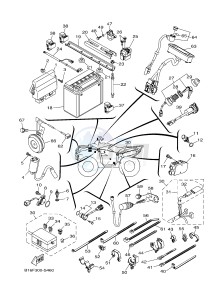 YFM700FWB YFM70KDXH KODIAK 700 (B16F) drawing ELECTRICAL 1