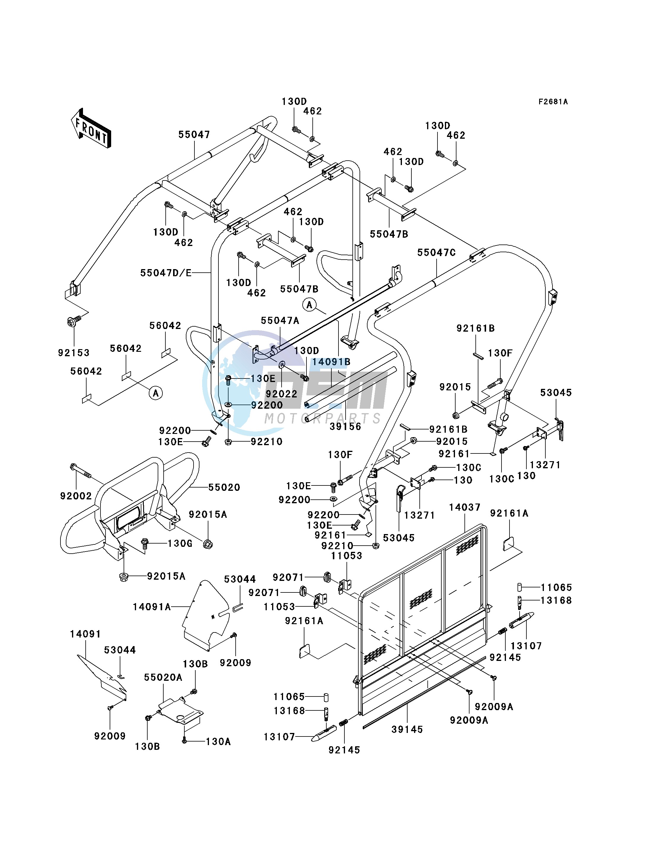 GUARDS_CAB FRAME -- K7F_K8F- -