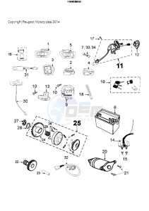 TWEET 50 VA drawing ELECTRIC PART