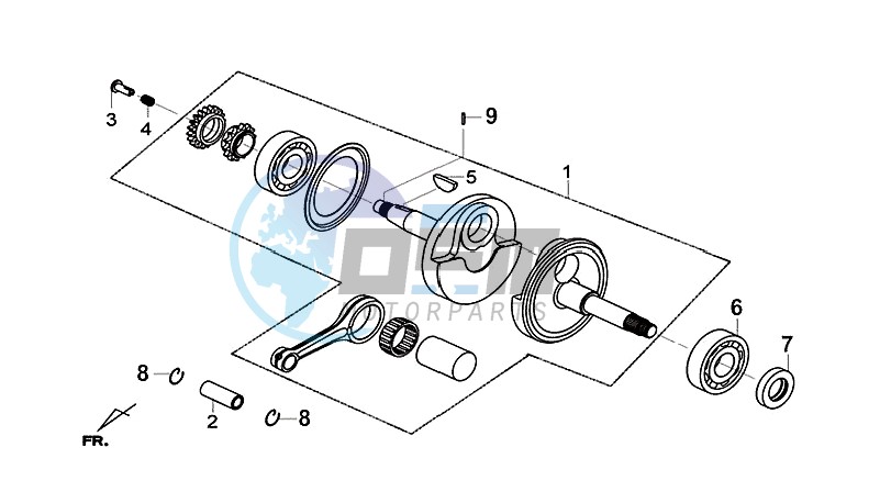 CRANK SHAFT COMP