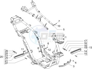 Runner 125 VX 4t drawing Frame bodywork