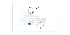 XL700VA9 Europe Direct - (ED / ABS) drawing H/G SUB KIT