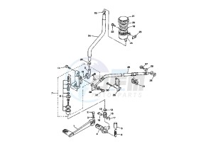 FJR 1300 drawing REAR MASTER CYLINDER