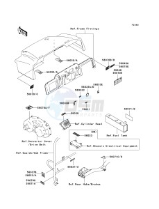 KAF 620 G [MULE 3000] (G6F-G8F) G7F drawing LABELS