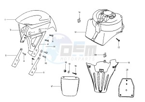 METAL–X - 50 cc drawing FENDER