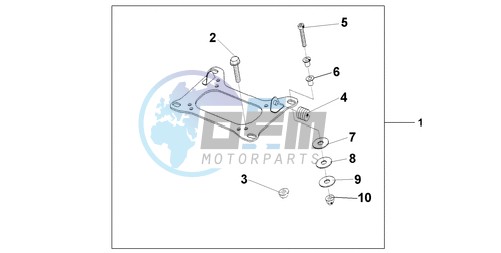 KIT CARRIER BRKT