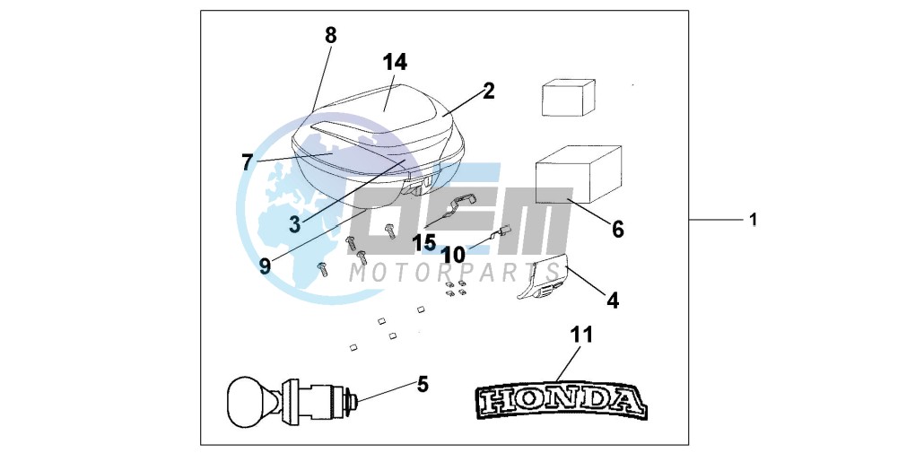 35L TOPBOX BLACK (SPORT)