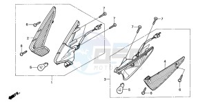 SCV100F LEAD drawing FRONT WINKER