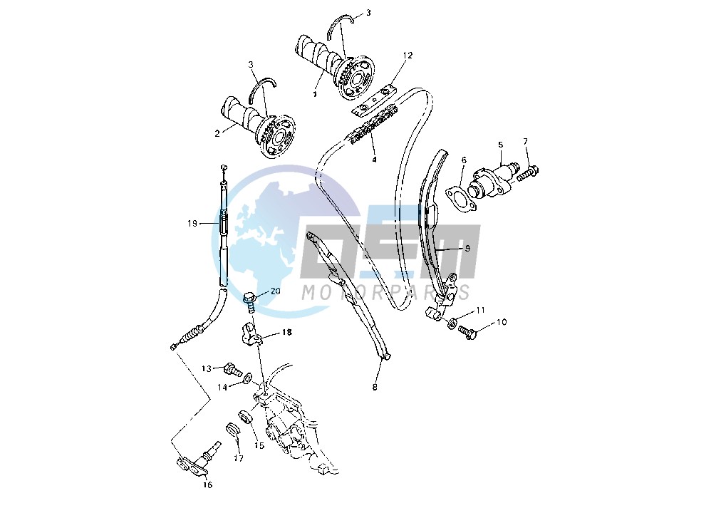 CAMSHAFT -CHAIN