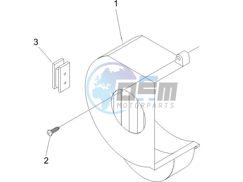 Flywheel magneto cover - Oil filter