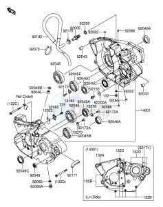 RM-Z250 (E19) drawing CRANKCASE