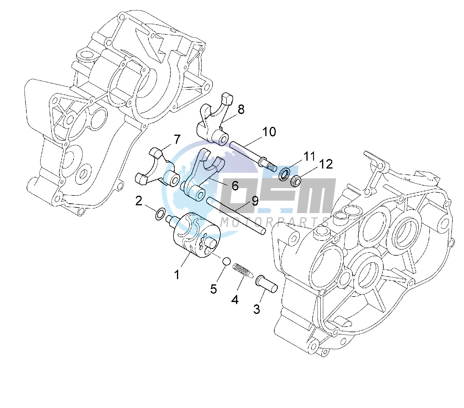 SHIFT CAM AND FORK