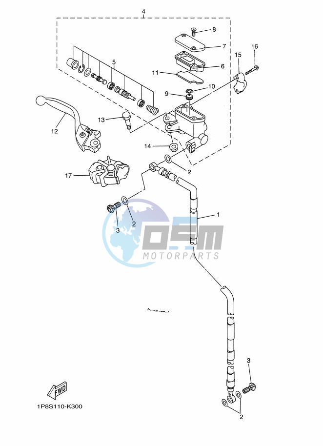 FRONT MASTER CYLINDER