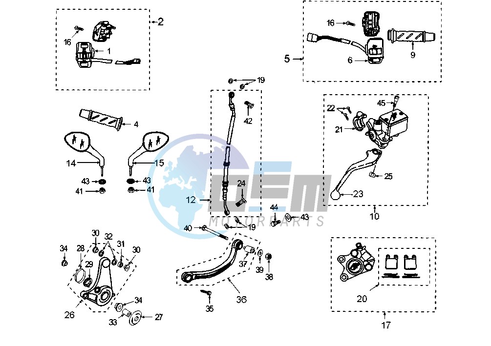 BRAKE SYSTEM-LIQUID COOLED