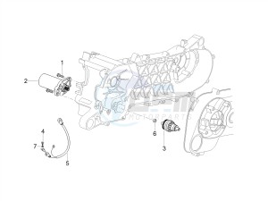 SCARABEO 50 2T CARBURATORE E4 CLASSIC (EMEA) drawing Starter / Electric starter