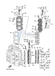 LZ250D drawing CYLINDER--CRANKCASE-2