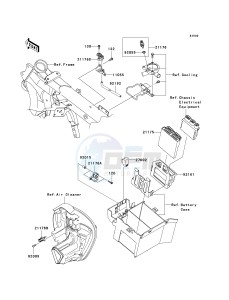 VN 1700 B [VULCAN 1700 VOYAGER ABS] (9FA) B9FA drawing FUEL INJECTION