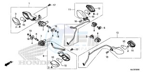 CBR650FAE CBR650FAE 2ED - (2ED) drawing WINKER