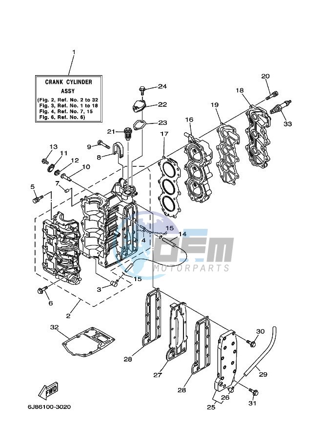 CYLINDER--CRANKCASE