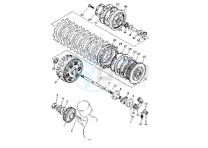 XV VIRAGO 1100 drawing CLUTCH