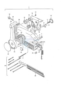 DT 8c drawing Remote Control (1988 to 1992)