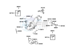 VP 50 drawing Frame Body