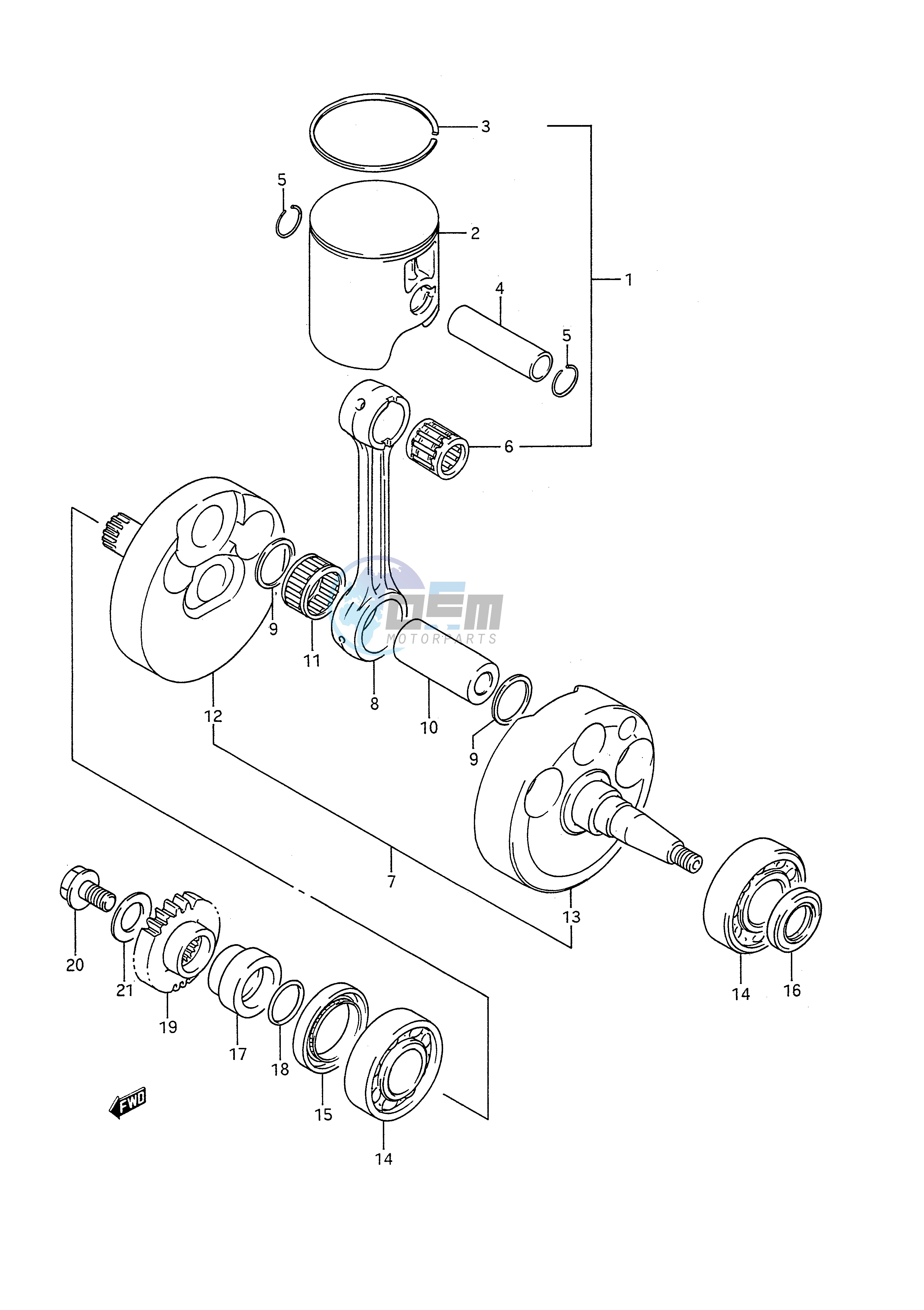 CRANKSHAFT (MODEL L)