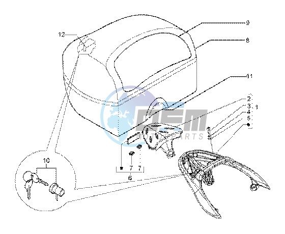 Rear carrier