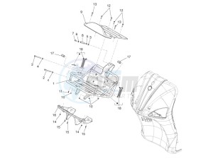 Liberty 50 4T PTT 2007-2012 (D) is drawing Front luggage rack