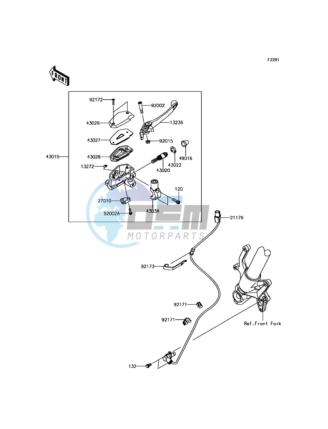 Front Master Cylinder