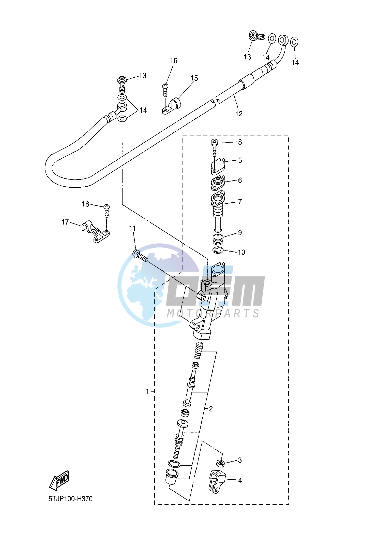 REAR MASTER CYLINDER