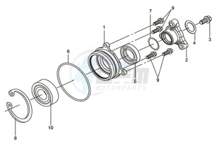 QUADRAIDER 600 DELUXE drawing REAR DRIVE SHAFT / DRIVE SHAFT ASSY