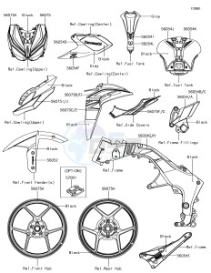 Z1000 ZR1000JHF XX (EU ME A(FRICA) drawing Decals