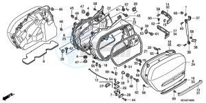 GL18009 France - (F / AB CMF NAV) drawing SADDLEBAG