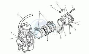 California 1100 drawing Fuel supply