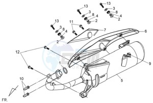 SYMPHONY 50 25KMH drawing EXHAUST