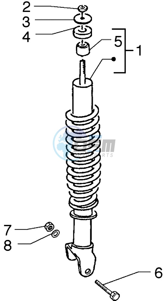 Rear Shock absorber