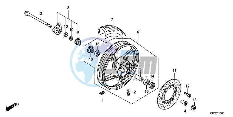 FRONT WHEEL