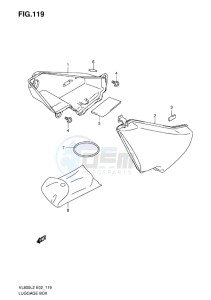 VL800 INTRUDER EU drawing LUGGAGE BOX